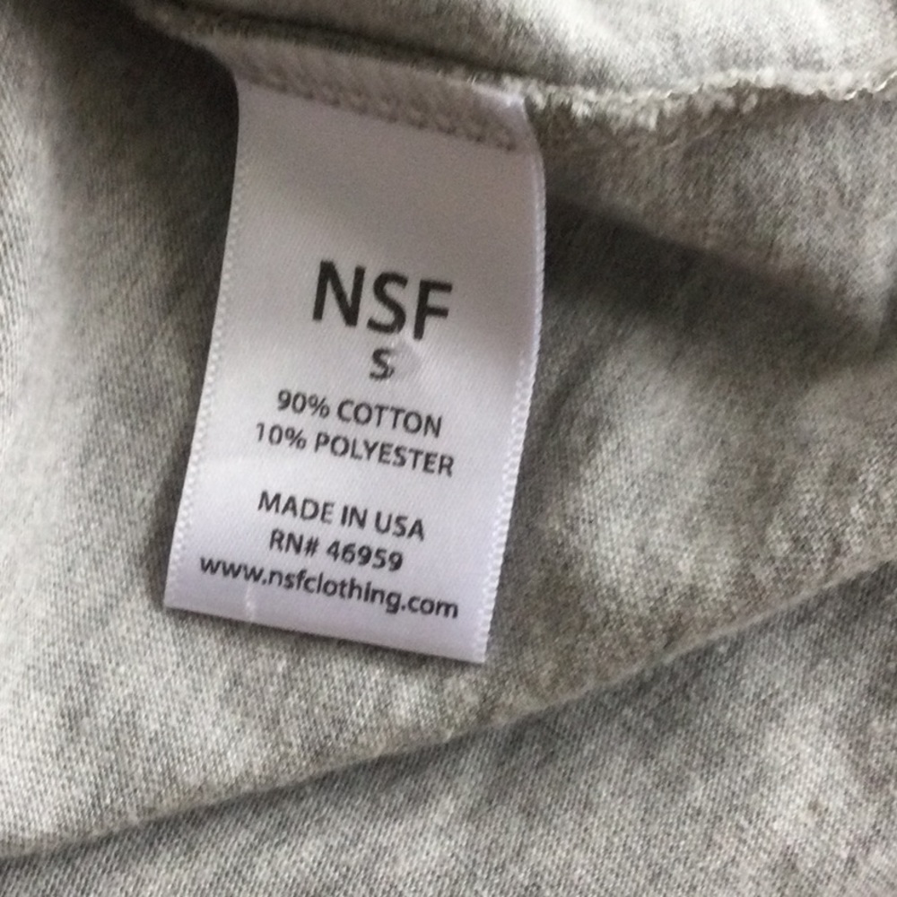 NSF Harley Distressed Muscle t-shirt NWOT - Picture 8 of 8